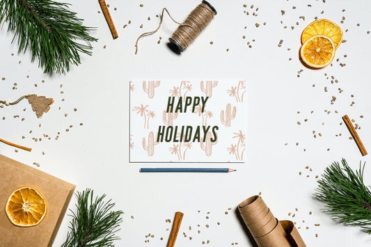 Happy Holidays card