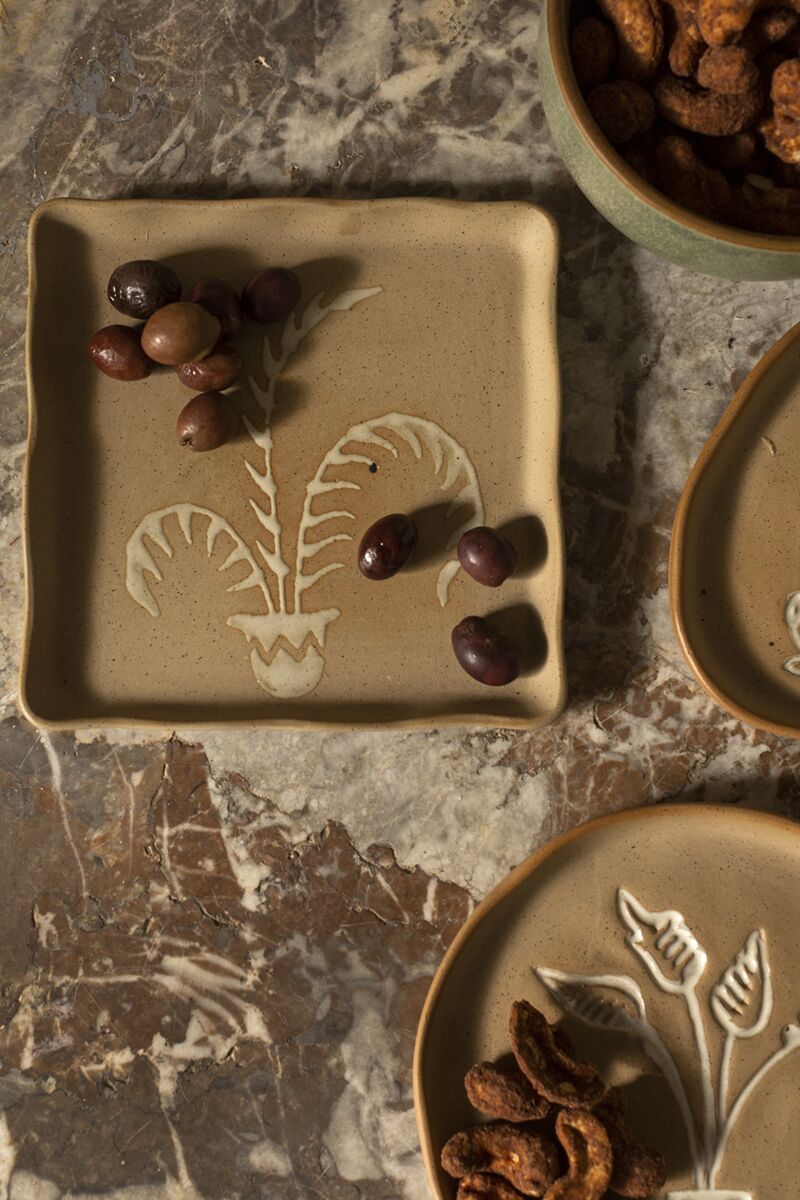 Boho Seed Saucer | Square