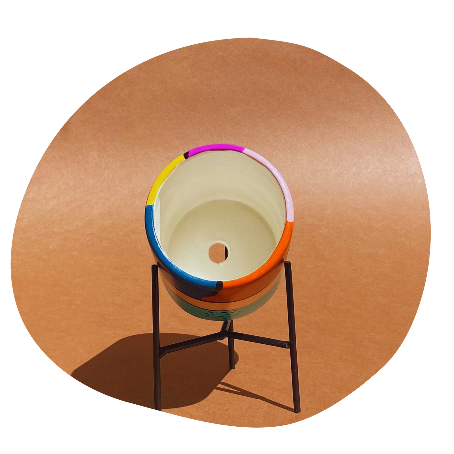 Small Cylinder W/ Stand
