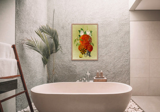 When a Monkey Gives a Lemon - Art Print