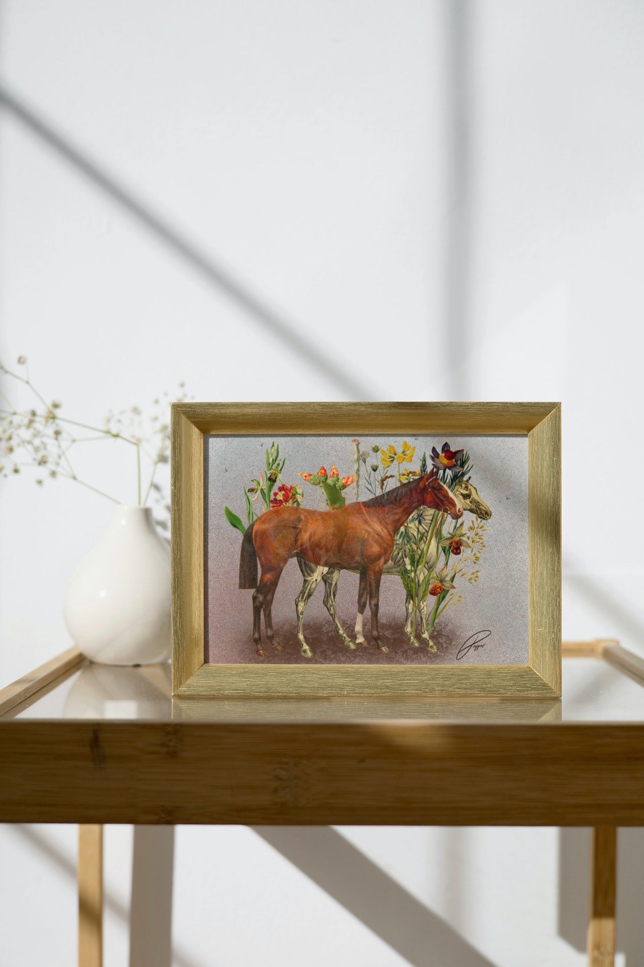 Gemini Horse - Art Print