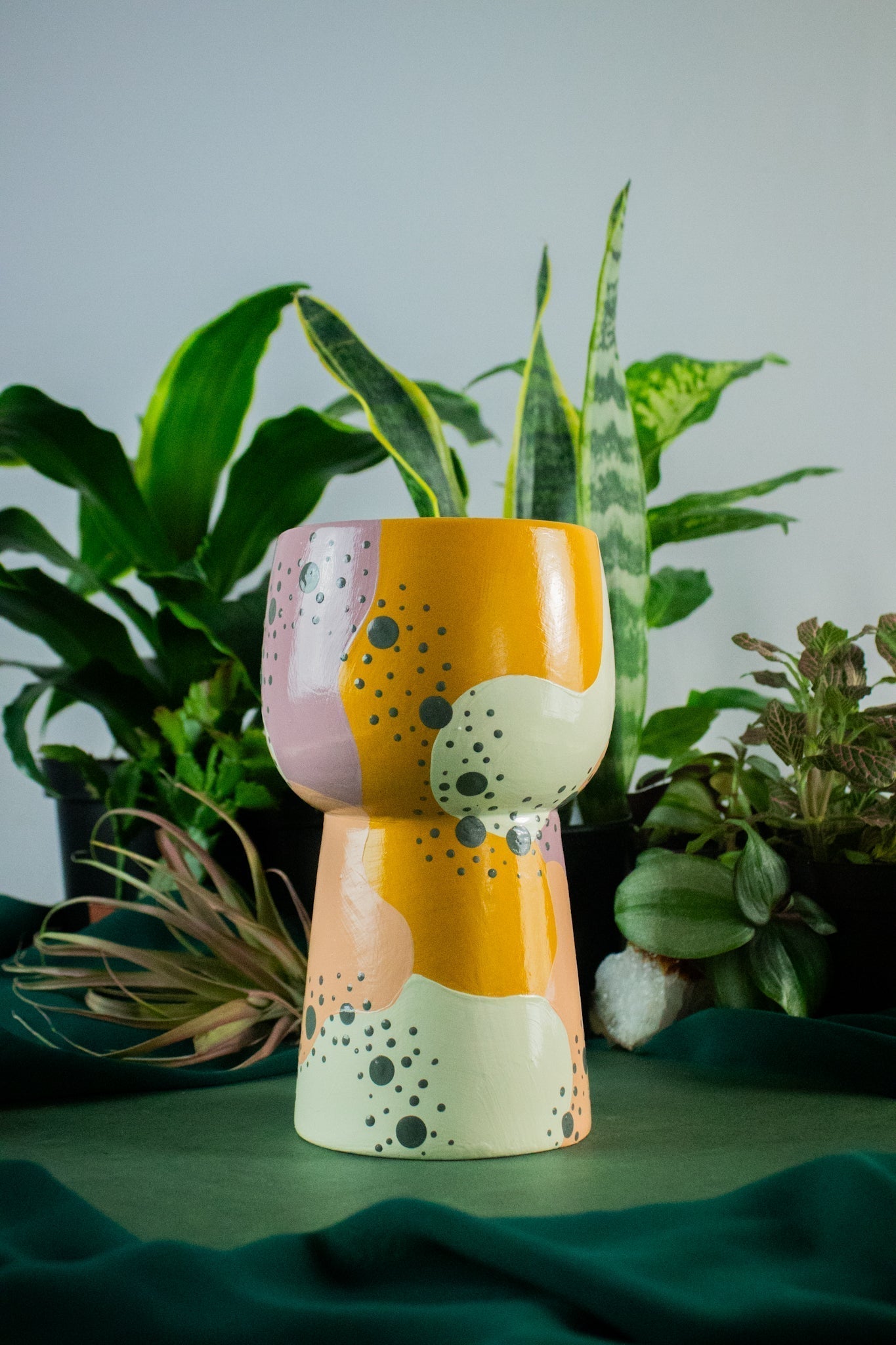 Reversible Planter-Pynk & Dots